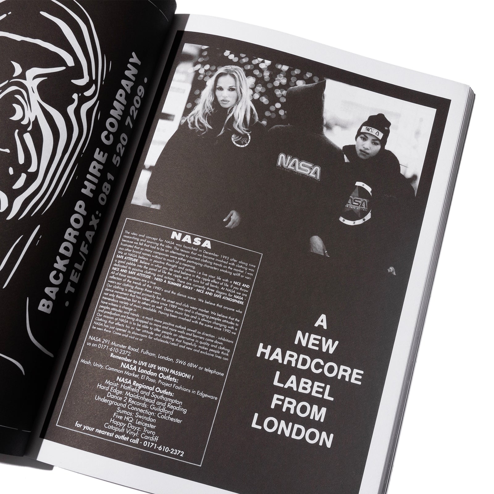 Archivio #1 – Records store ads and paper ephemera from Rave fanzines of the early 90s