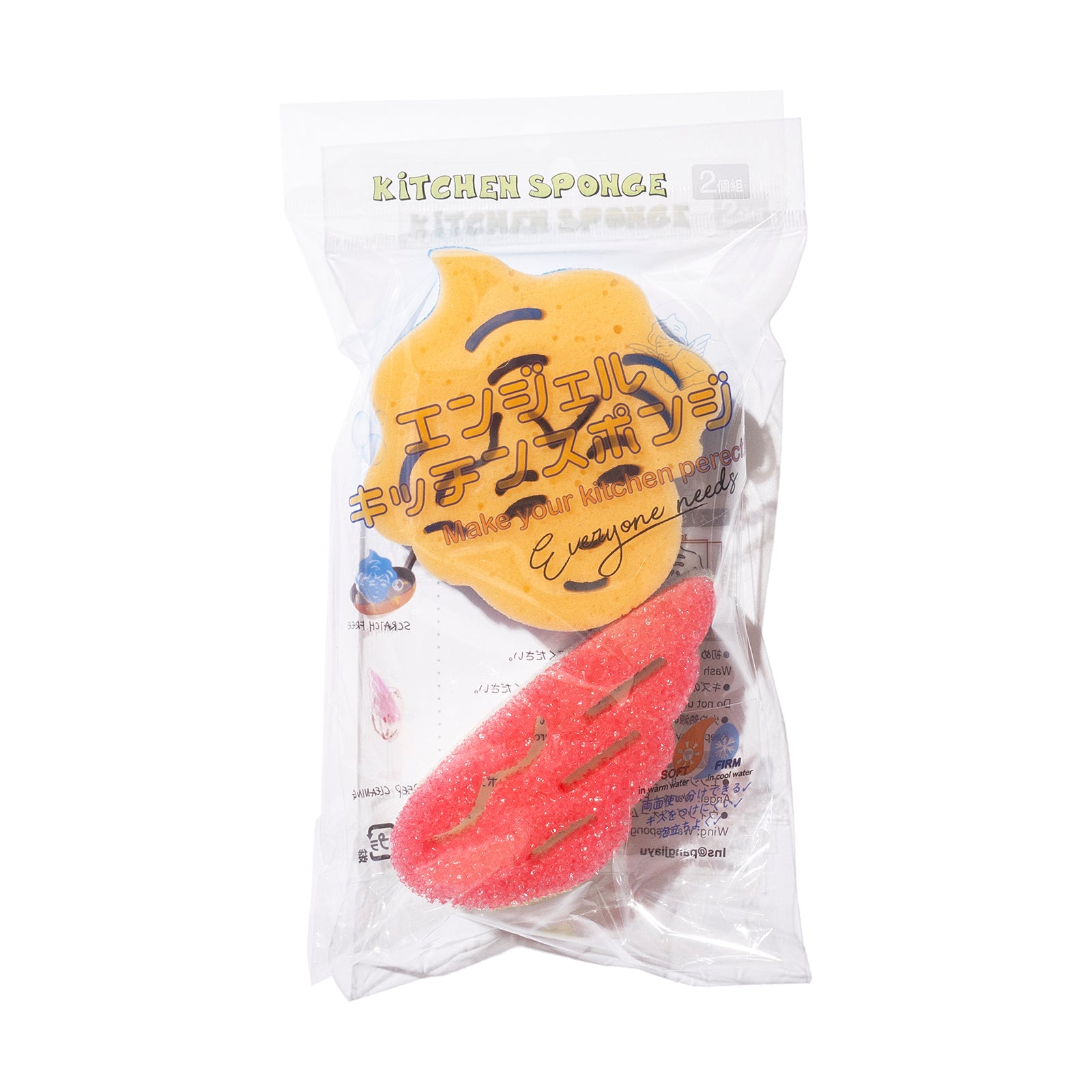 ANGEL KITCHEN SPONGE SET