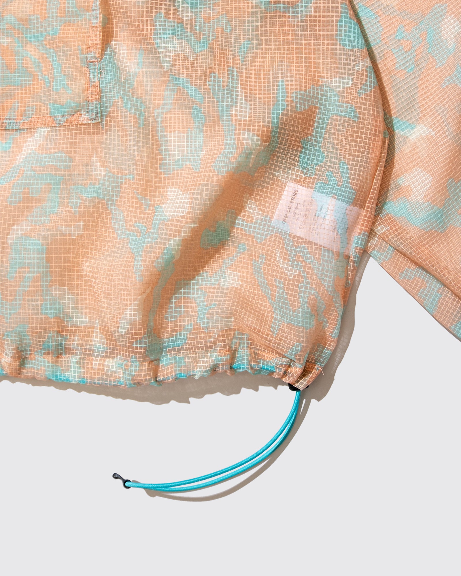 MESH CAMO HOODIE (Orange)