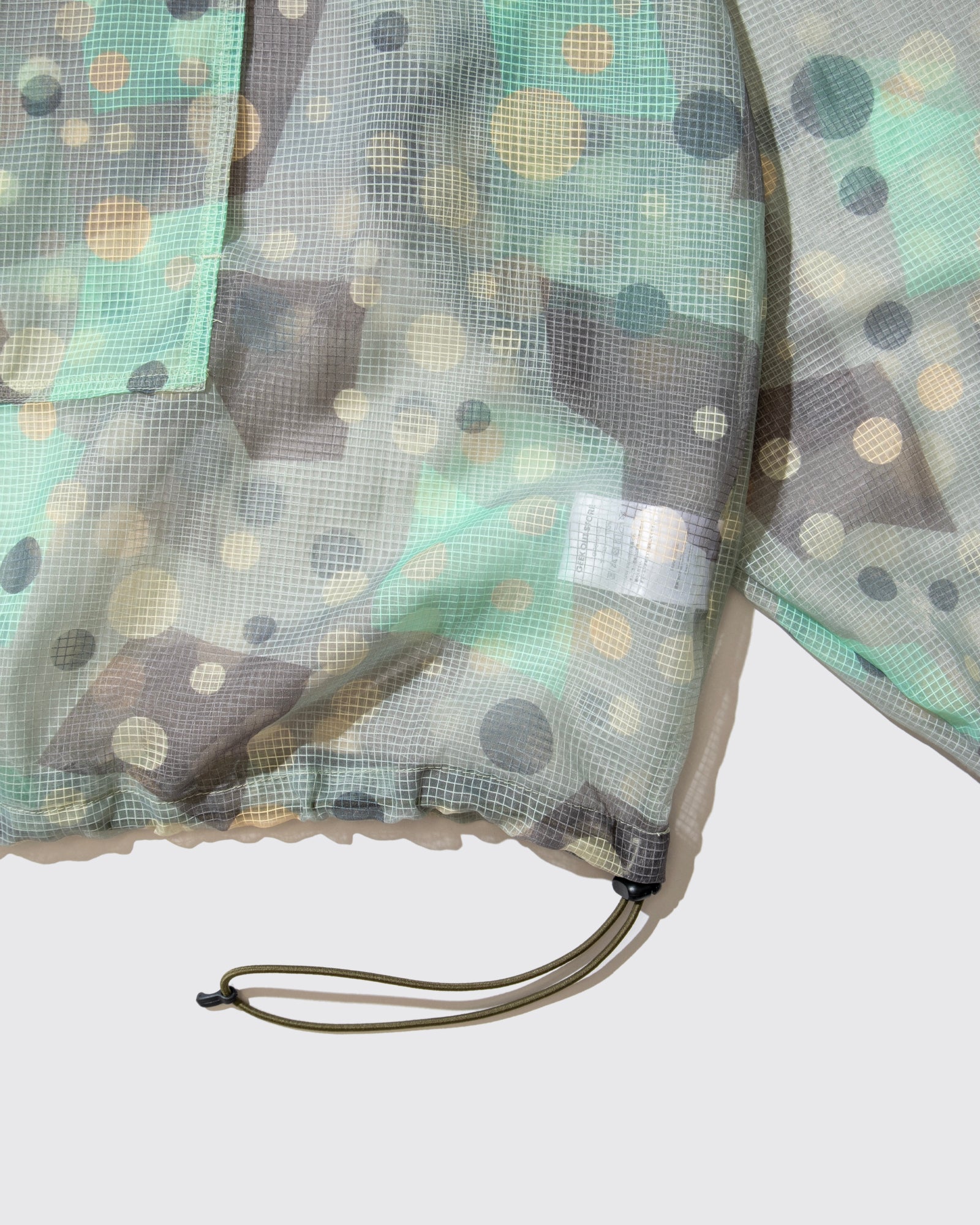 GEEK OUT STORE MESH CAMO JACKET ライトグリーン GEEK OUT STORE MESH