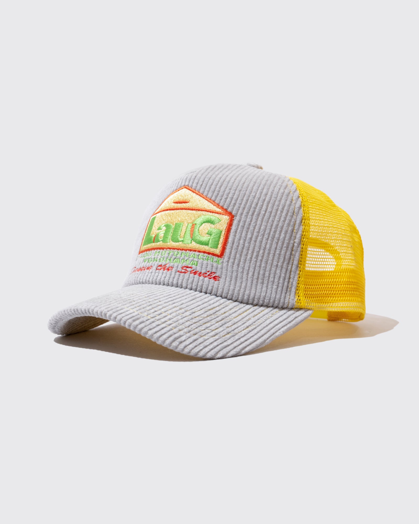 HOME CORDUROY TRUCKER HAT (Yellow)