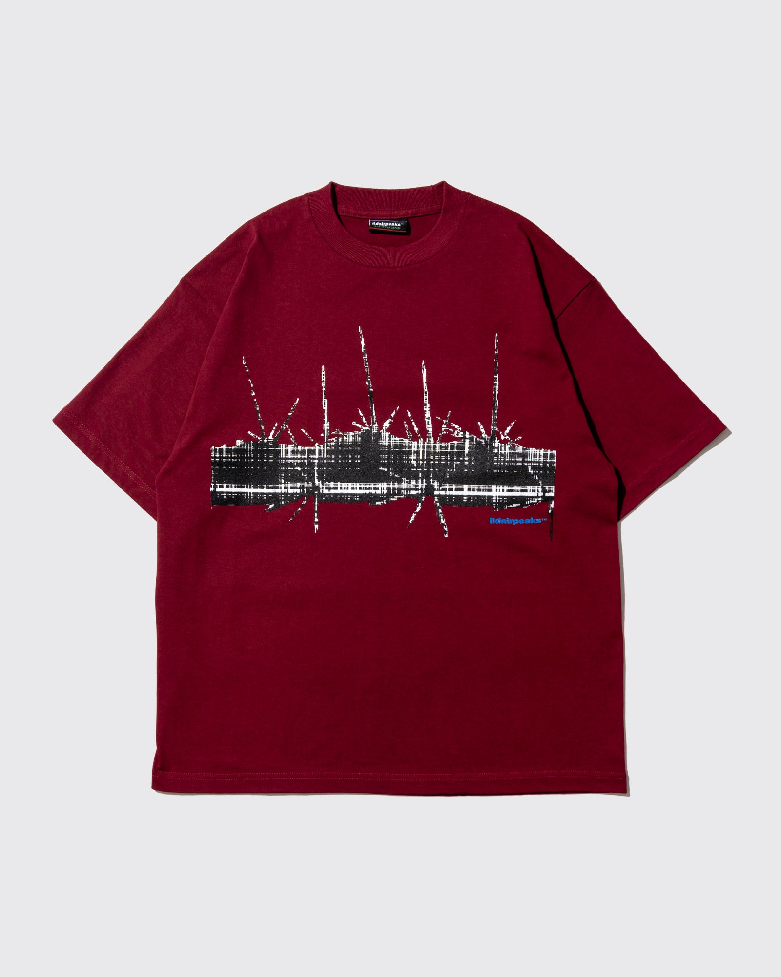 PLAID CACTUS TEE (Red)