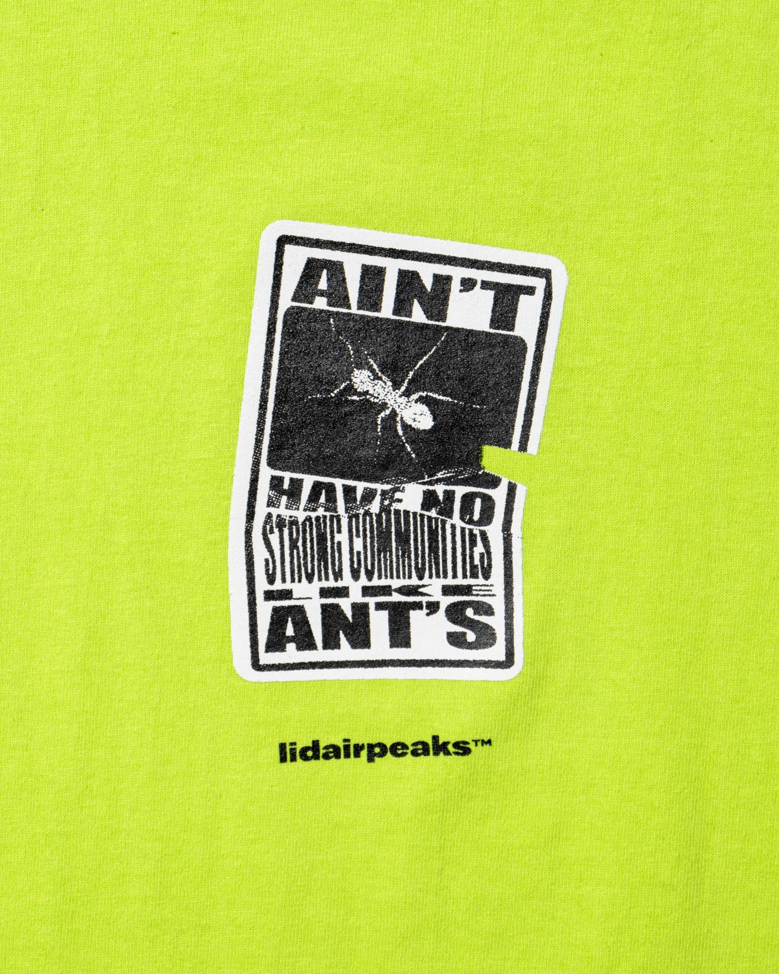 ANT TEE (Lime)