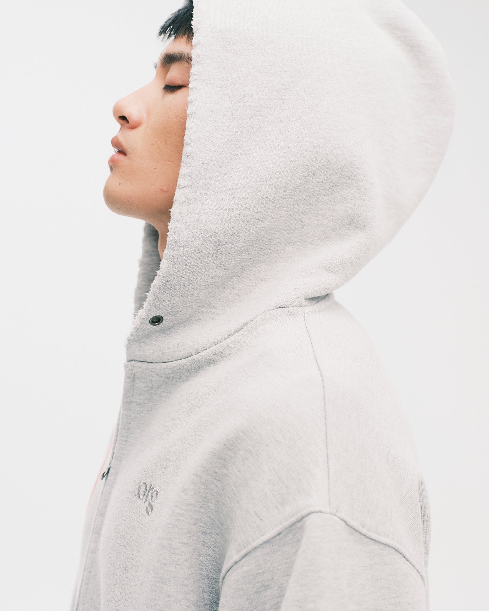 (nu-17) No Smoking Cropped Zip Hoodie