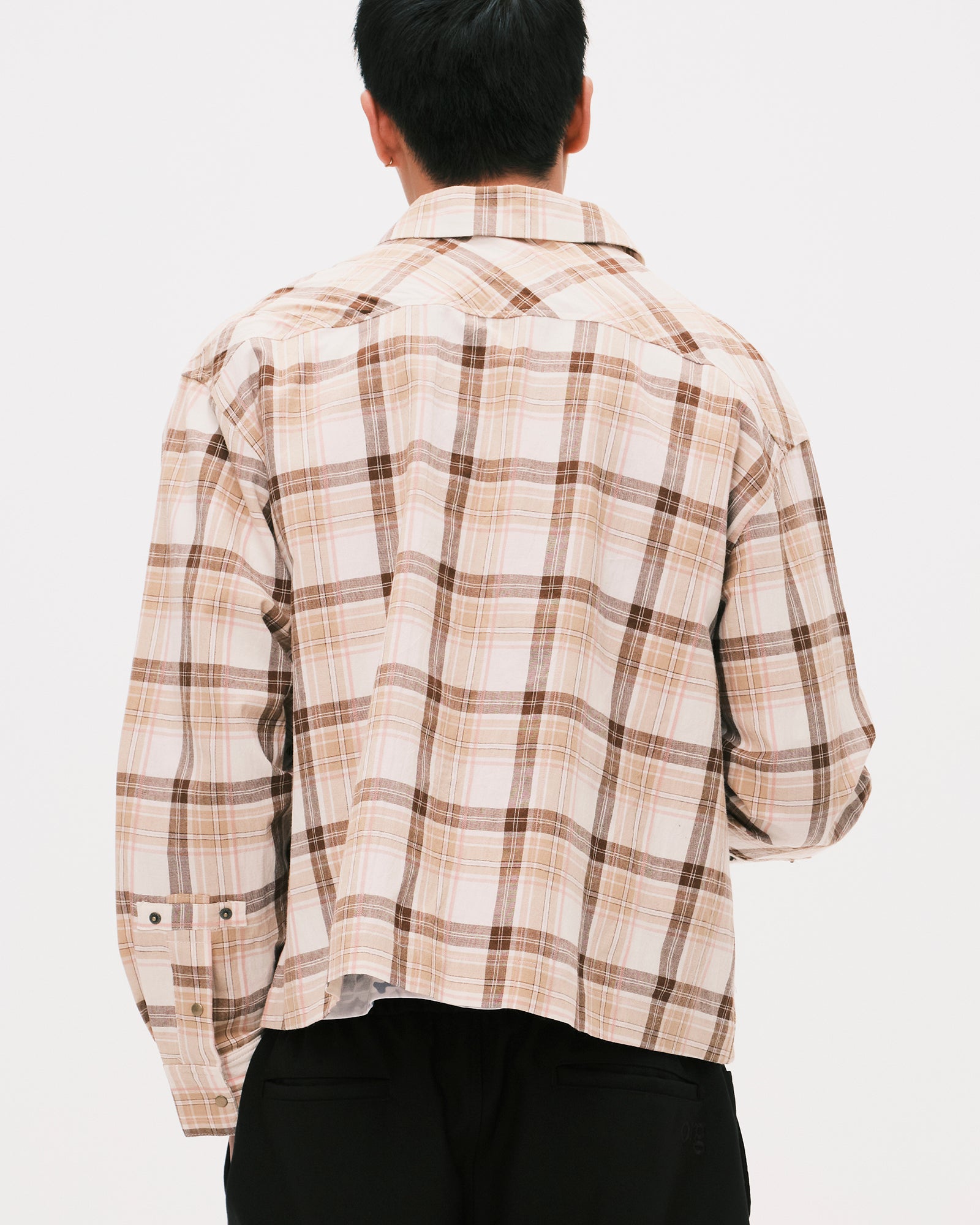 (nu-S11) DEI Zip Shirt Pink