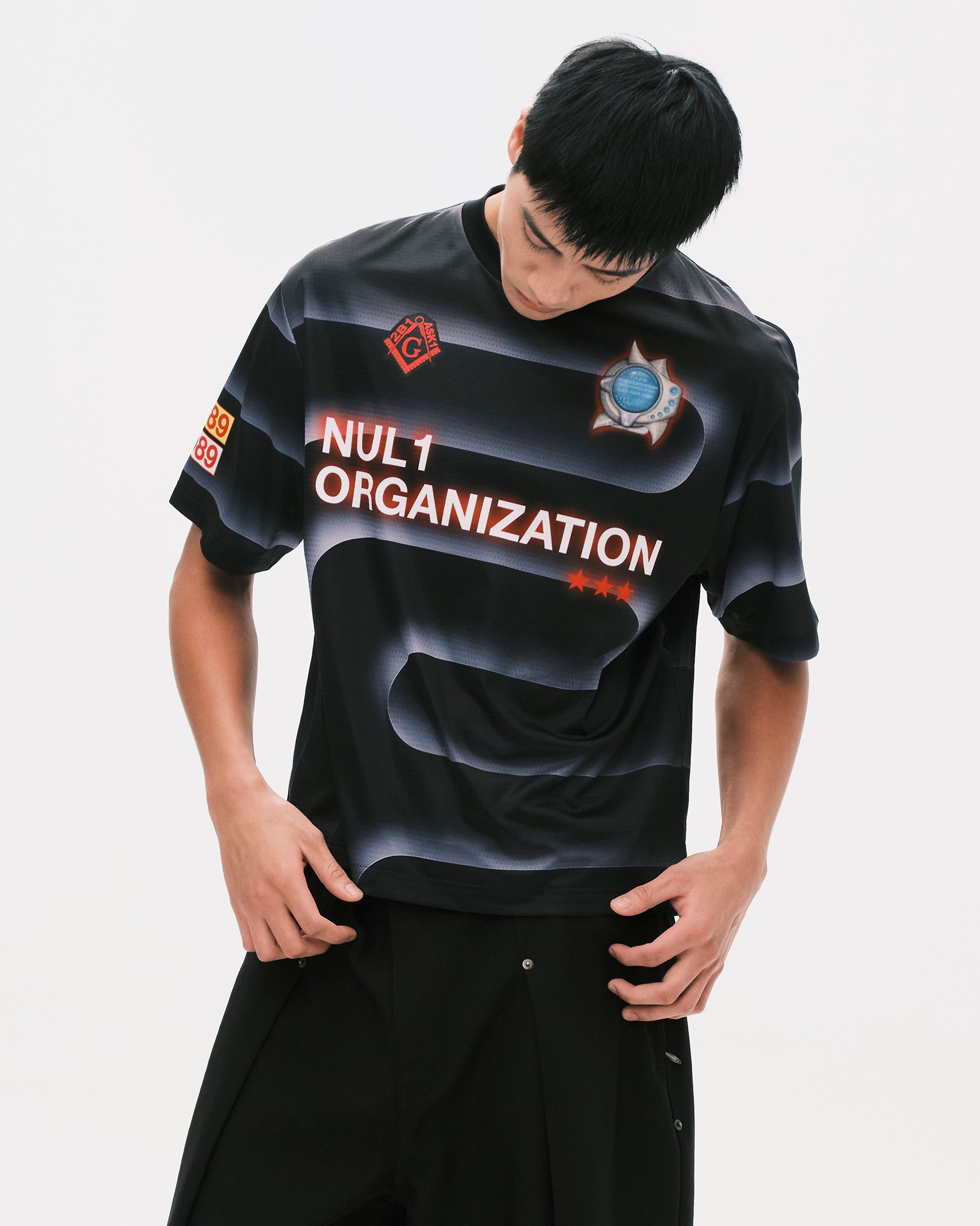 (nu-T100) Yishu Pin Jersey Black