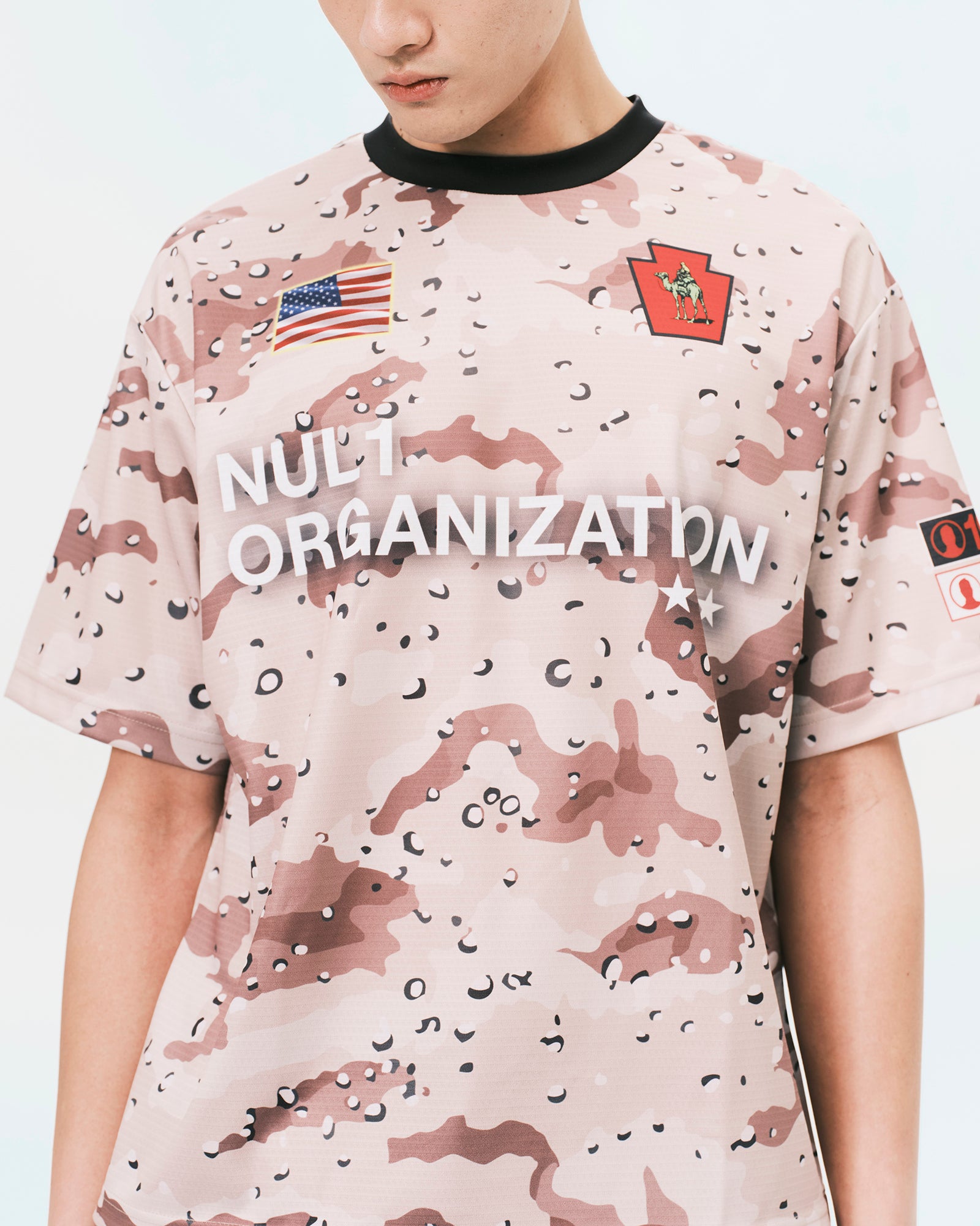 (nu-T109) D Camo Jersey
