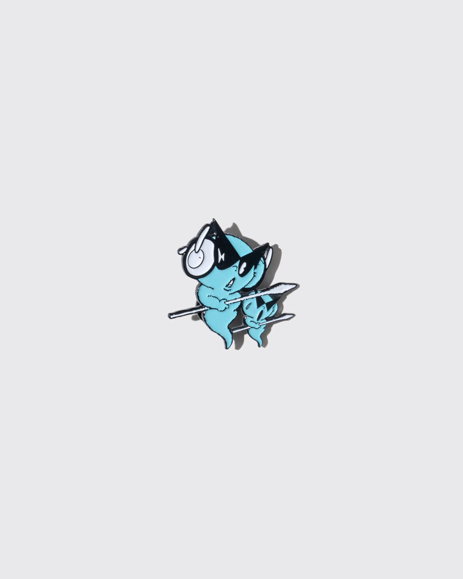CO2 CO2こつこつ君 I BELIEVE I CAN FLY!!!!! PIN BADGE GLOŴ BLUE