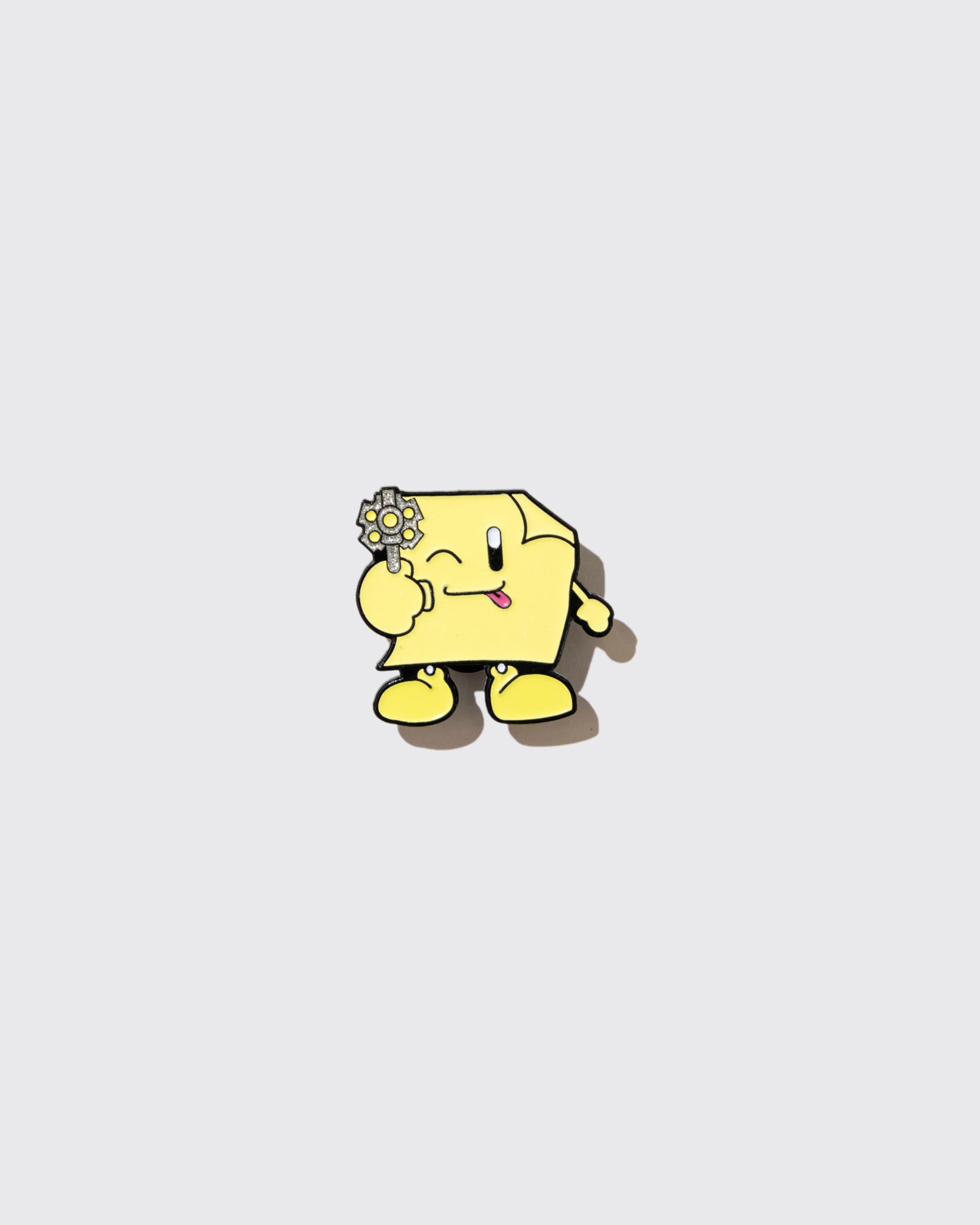 FYPM君 aka Joe Pesci's REVENGE PIN BADGE (Glow*Yellow)