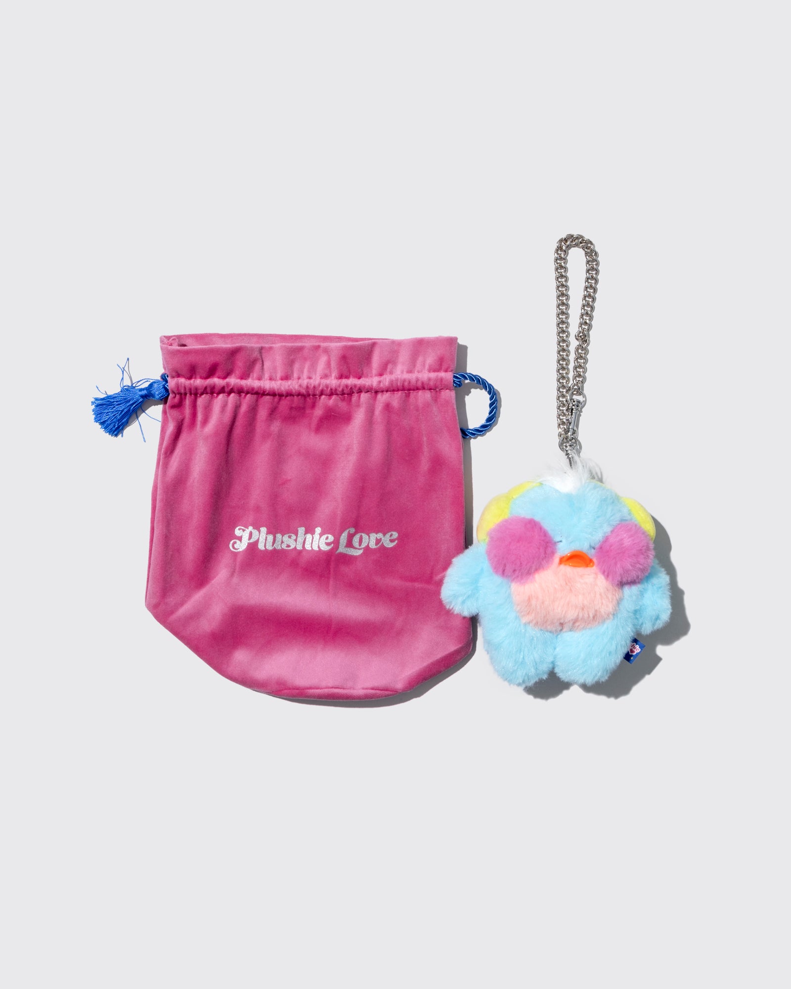 AQUAMARINE PENGUIN KEYCHAIN