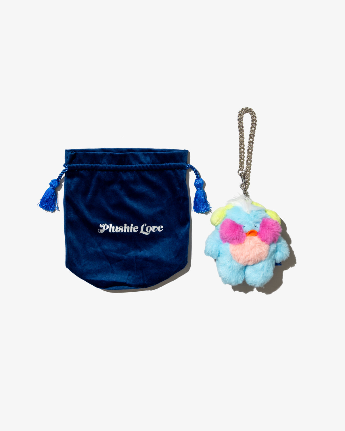 AQUAMARINE PENGUIN BAG CHARM