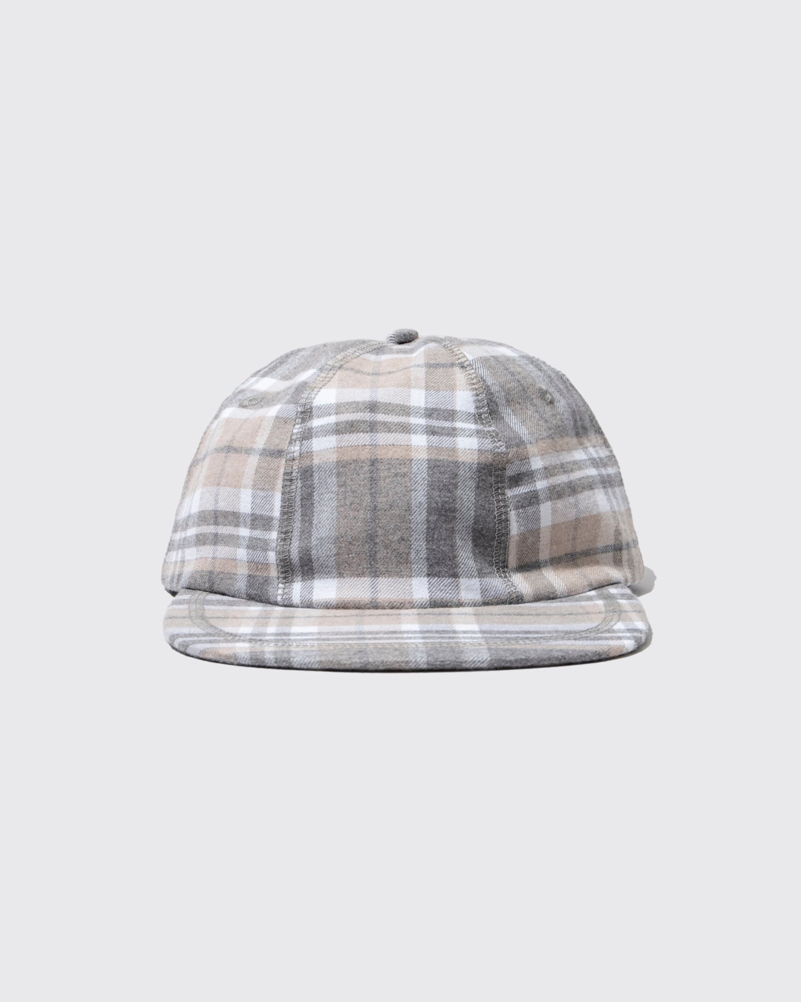 TWISTED 6 PANEL HAT (Grey)