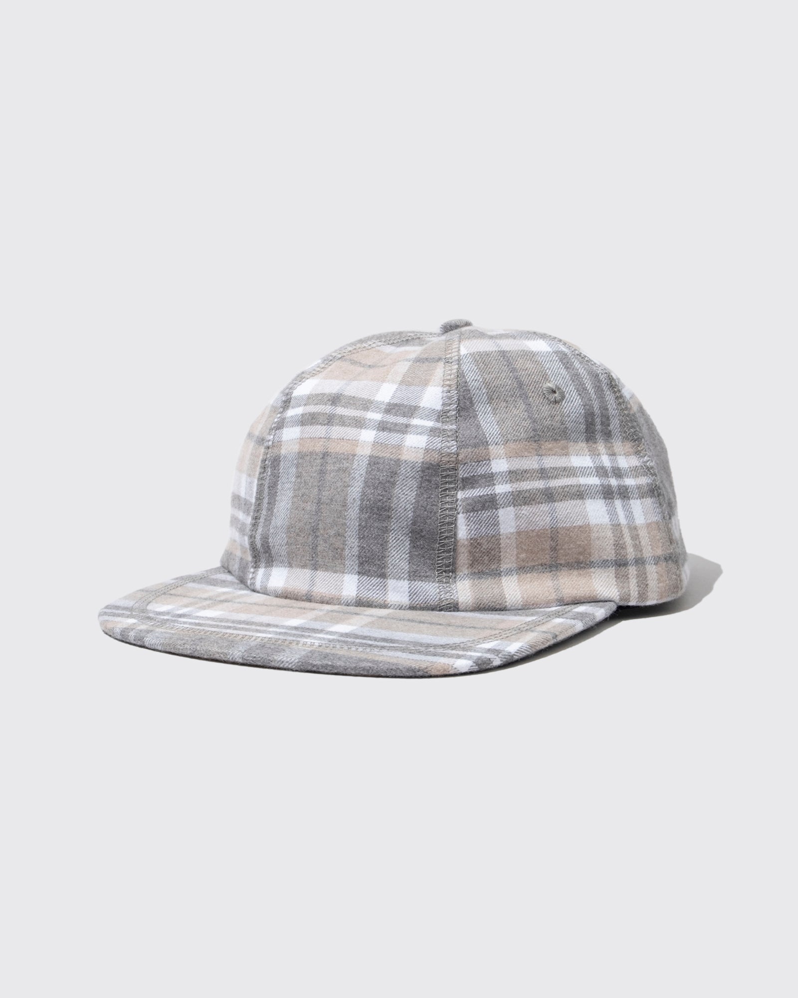 TWISTED 6 PANEL HAT (Grey)