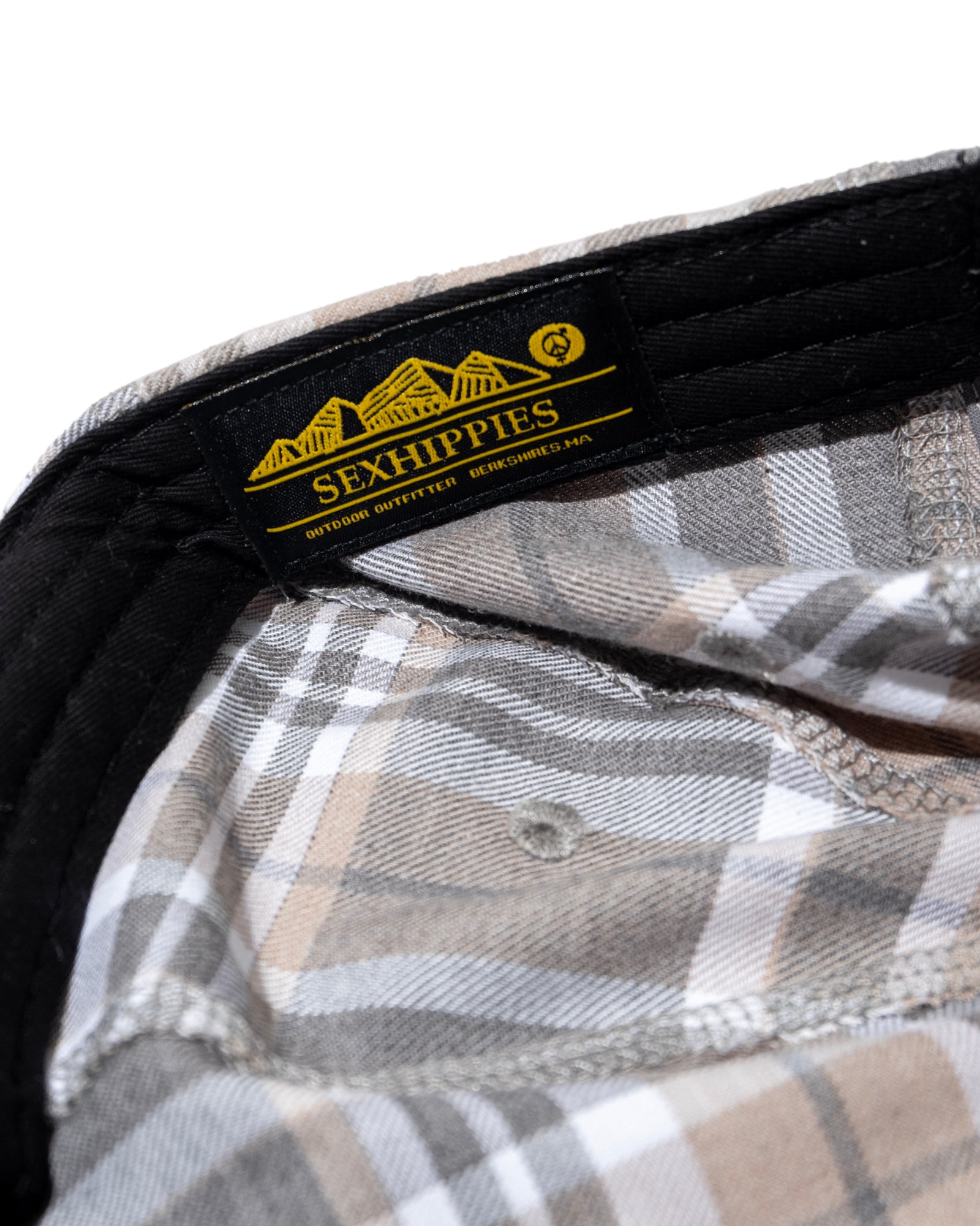 TWISTED 6 PANEL HAT (Grey)