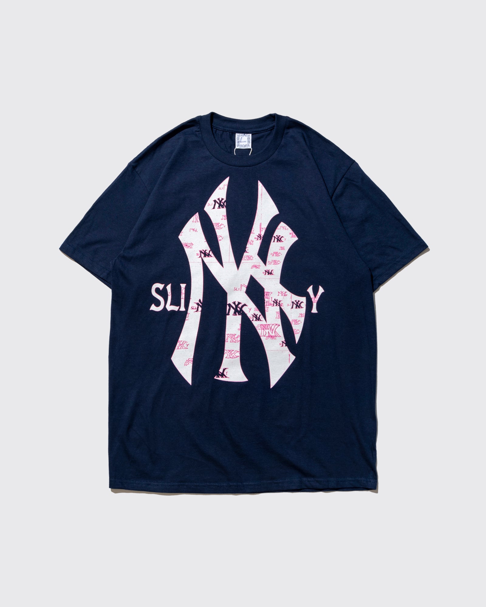YANKEES BOOTLEG TEE (Navy)