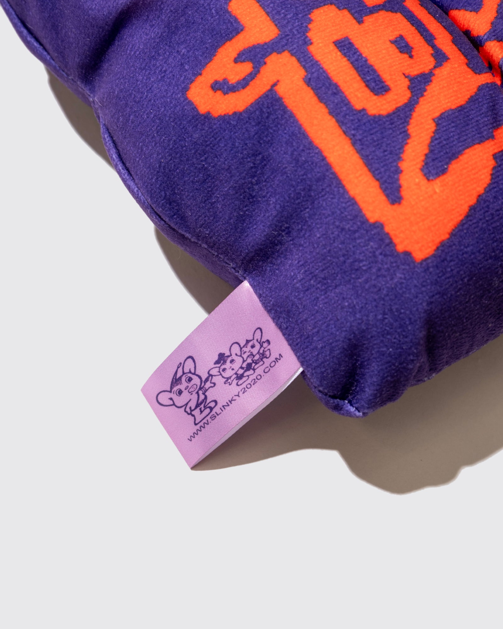 LOGO PLUSH CUSHION