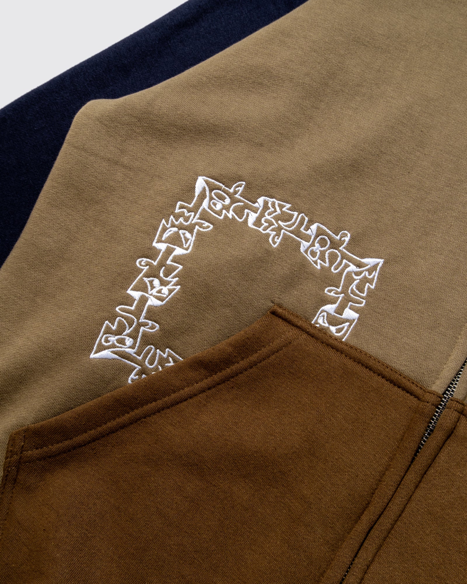 MULTI COLOR ZIP HOODIE