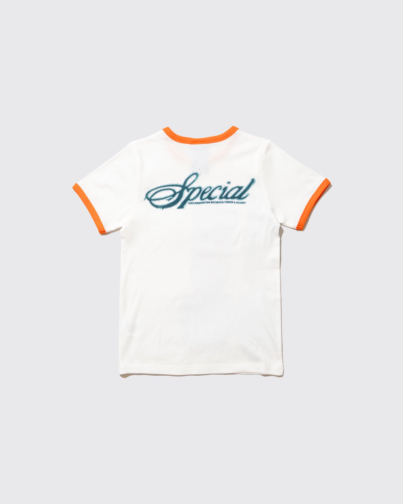 TOKEN x SLINKY "CUTIE RINGER UNISEX TEE"