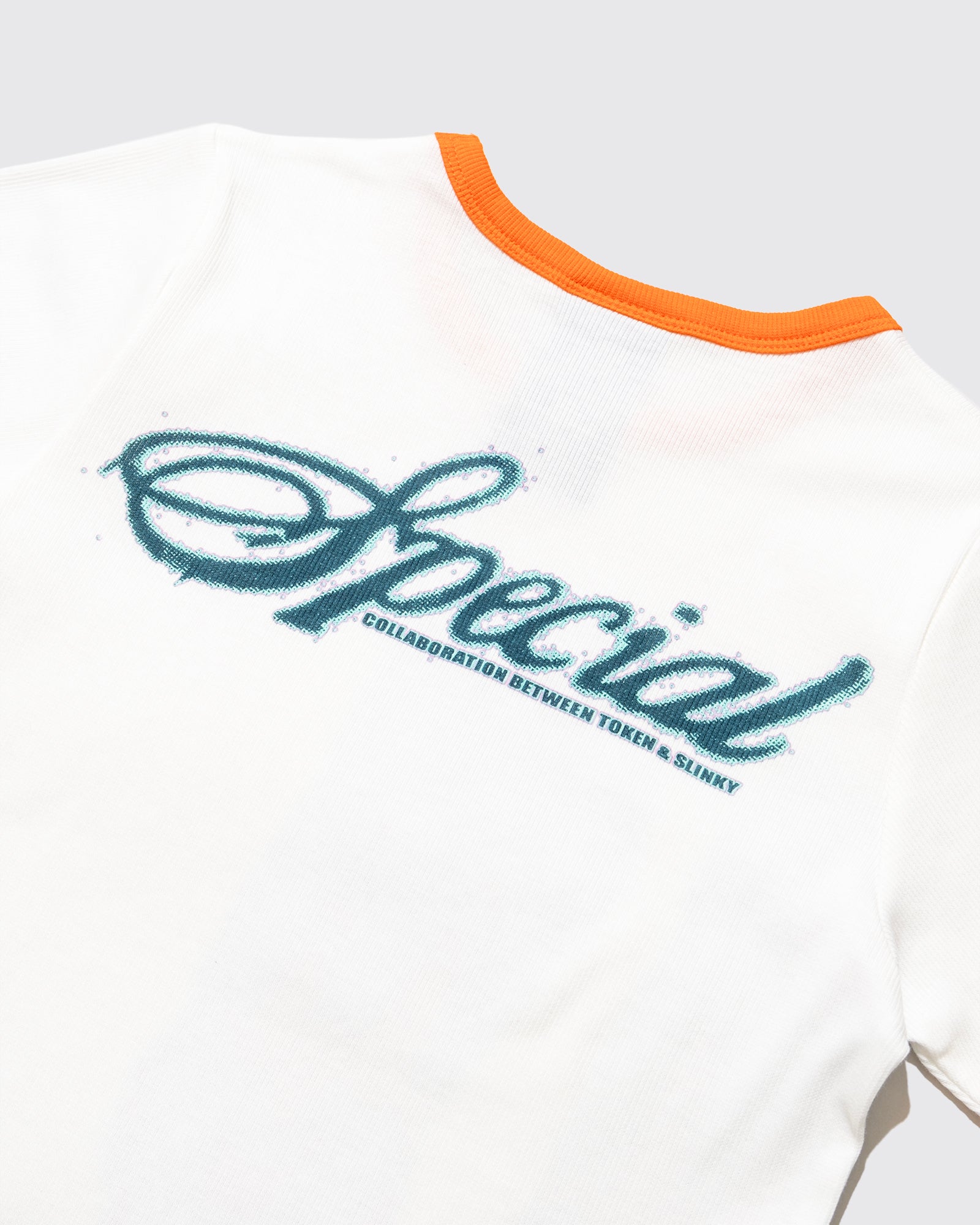 TOKEN x SLINKY "CUTIE RINGER UNISEX TEE"