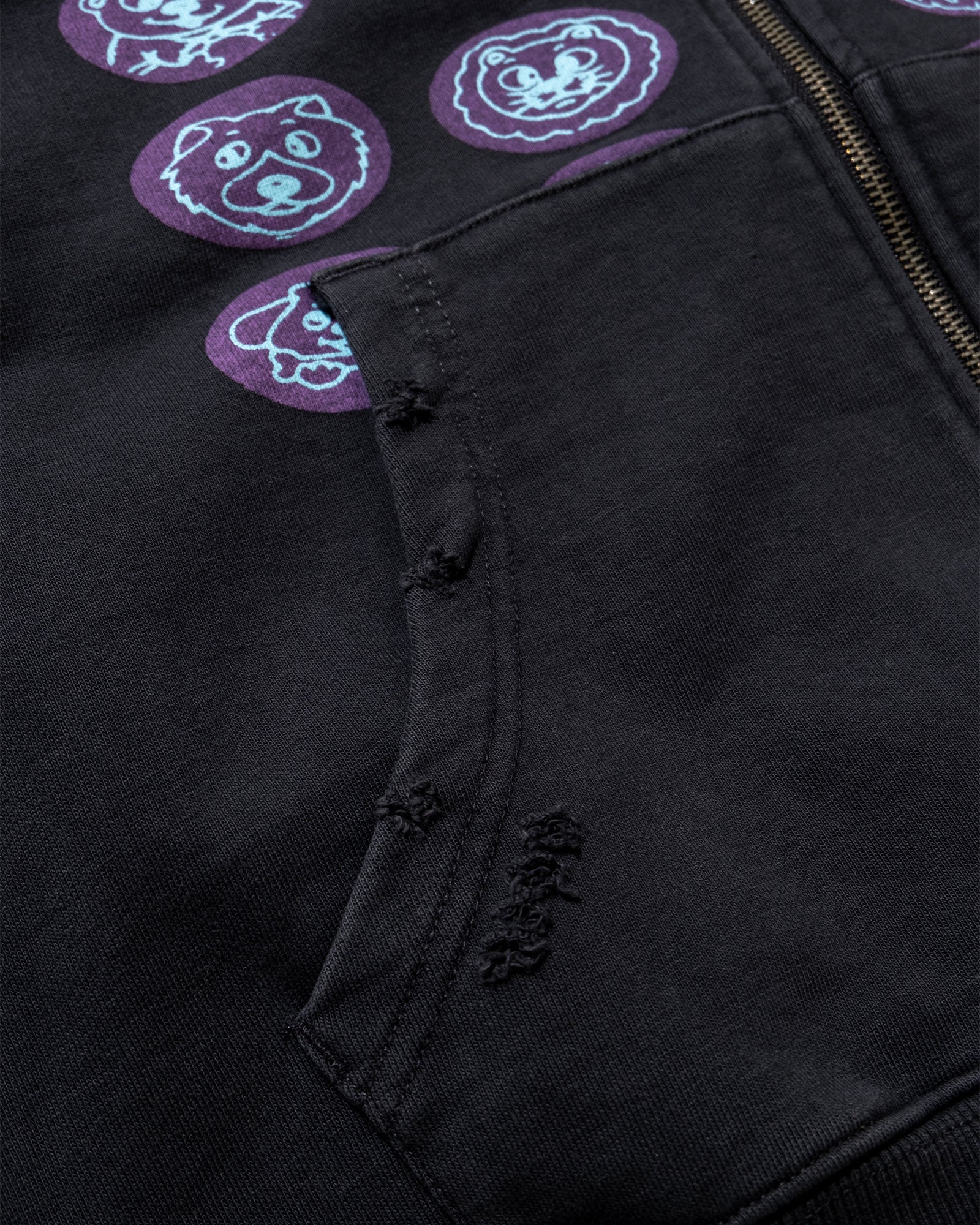 TOKEN x SLINKY "HOW I FEEL ZIP HOODIE"