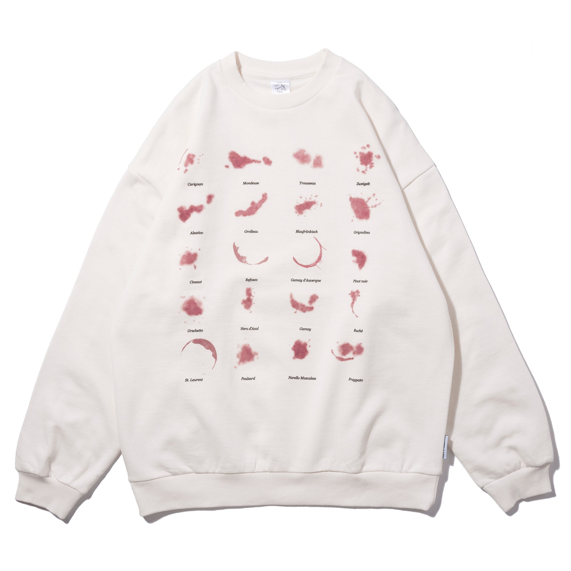 Human Nature x Somewhere in Tokyo "WINE STAIN 80/20 CREWNECK"