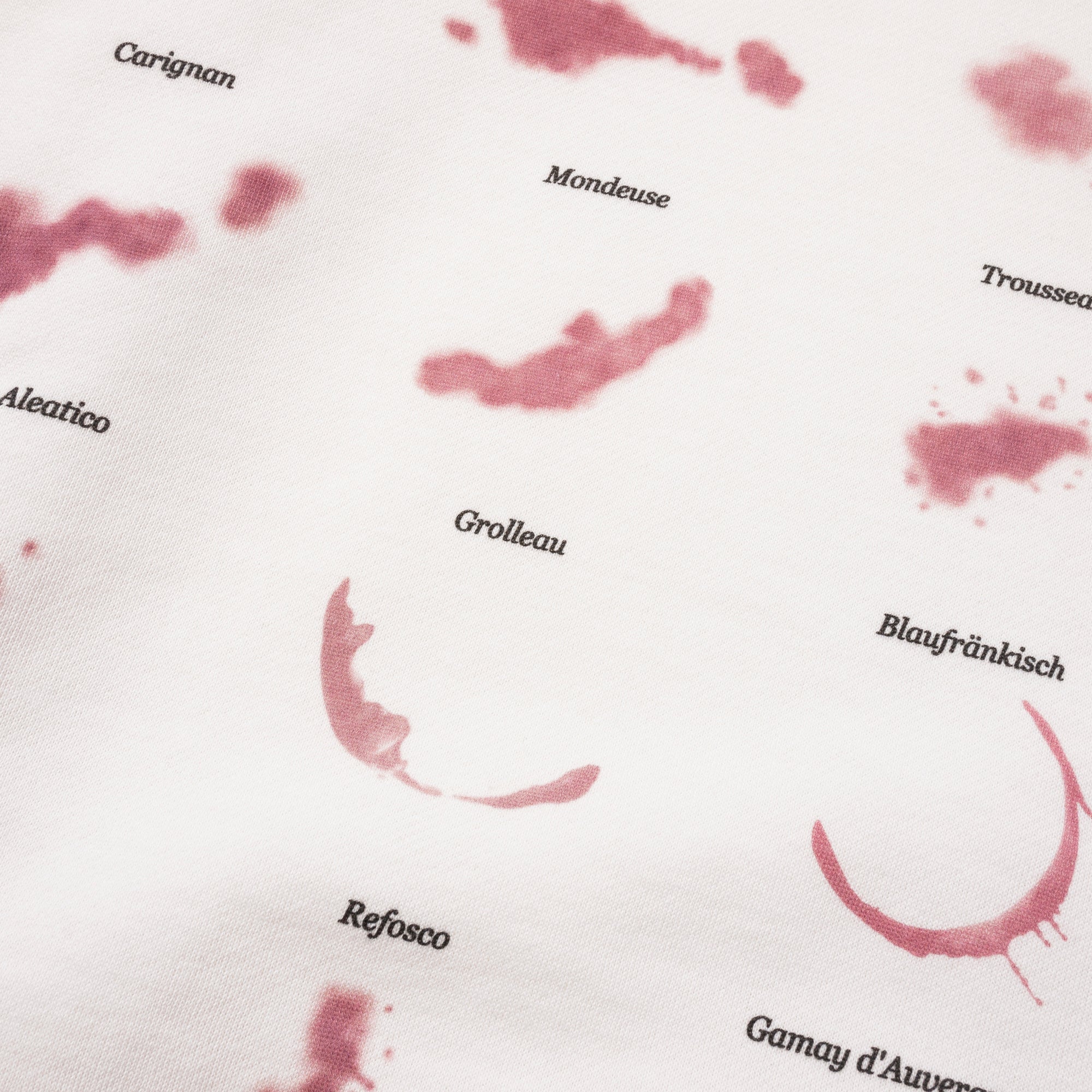 Human Nature x Somewhere in Tokyo "WINE STAIN 80/20 CREWNECK"