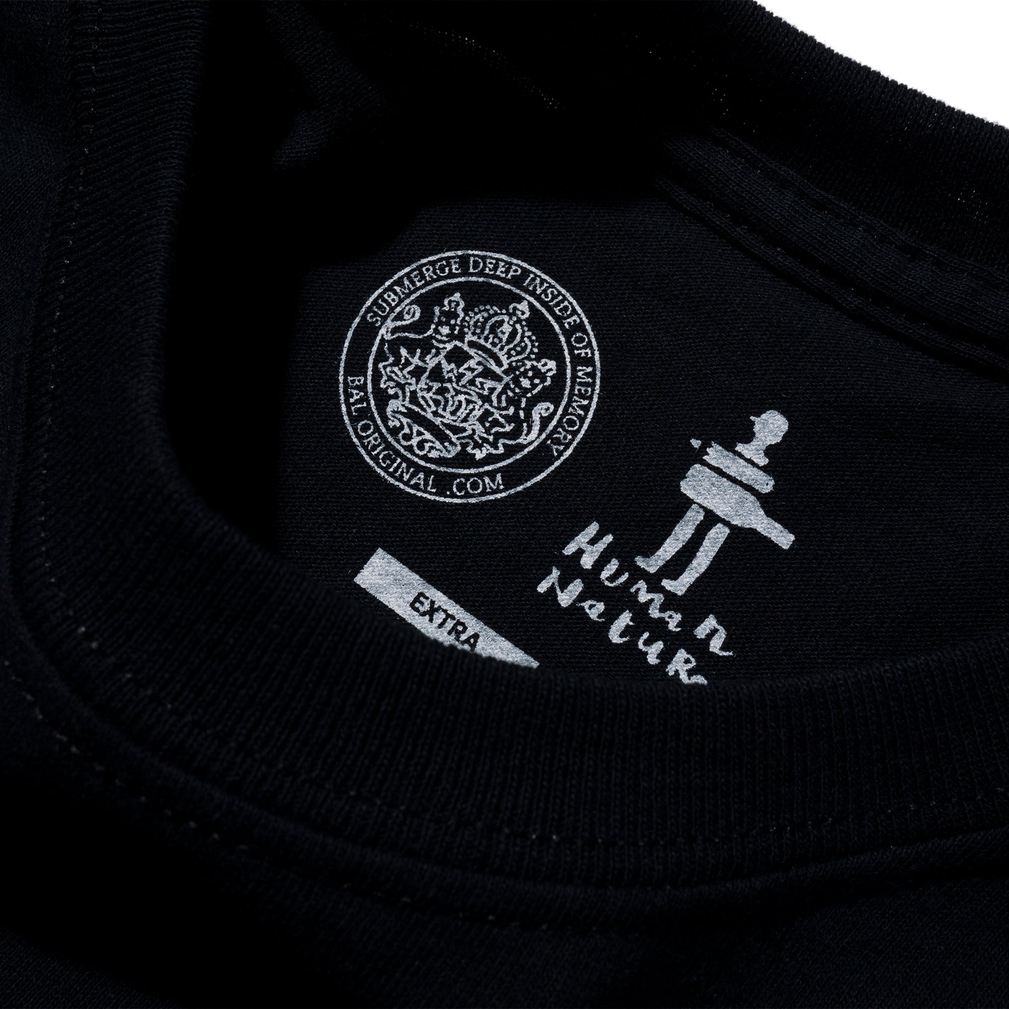 Human Nature T-shirt (Black)
