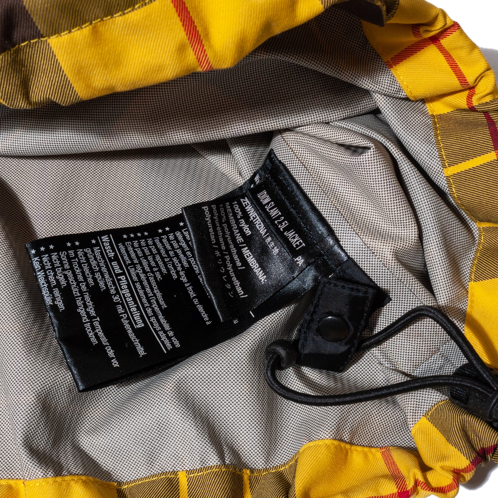 TARTAN PLAID 2.5L SLANT JACKET