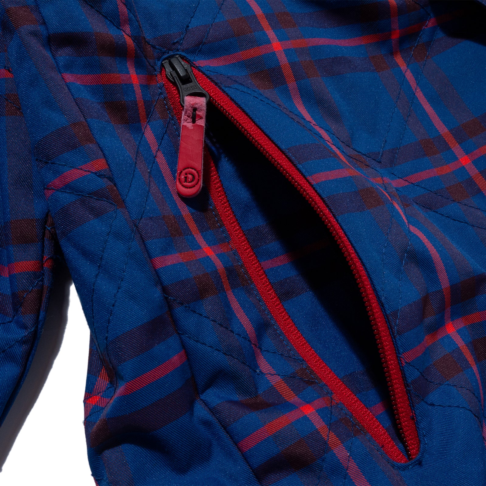 TARTAN PLAID QUILTED INSULATOR JACKET