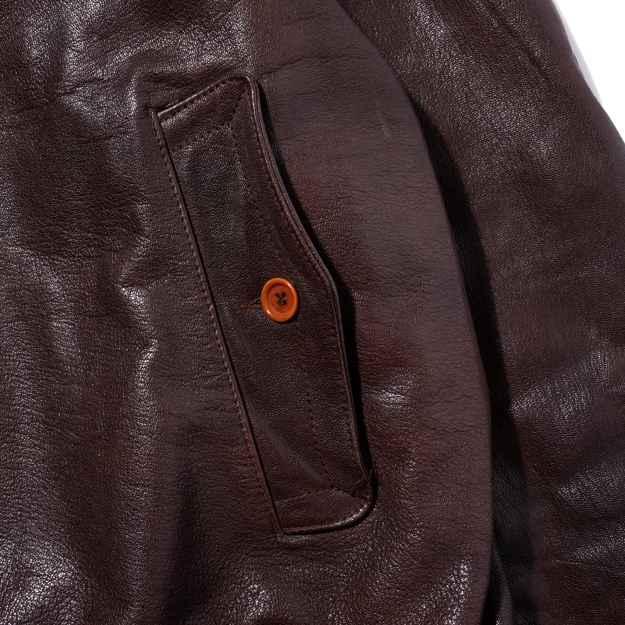 LEATHER BOMBER JACKET