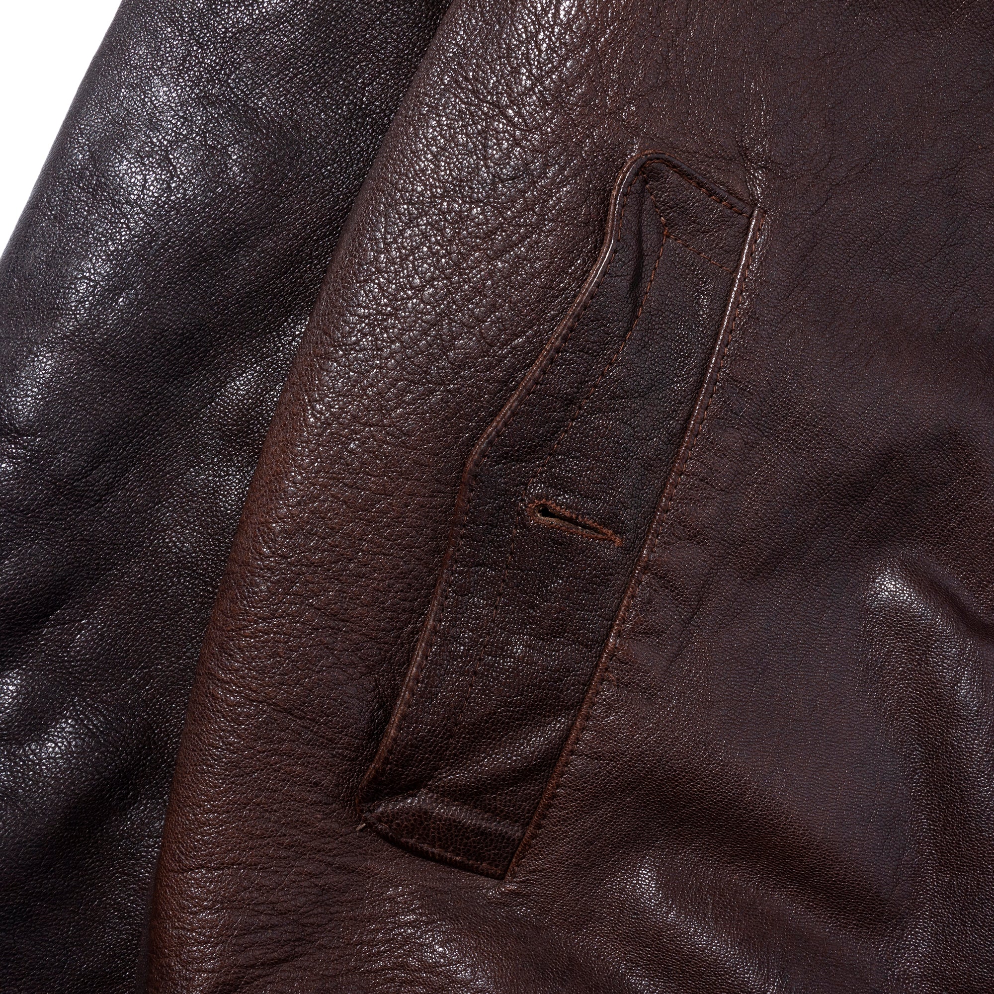 LEATHER BOMBER JACKET