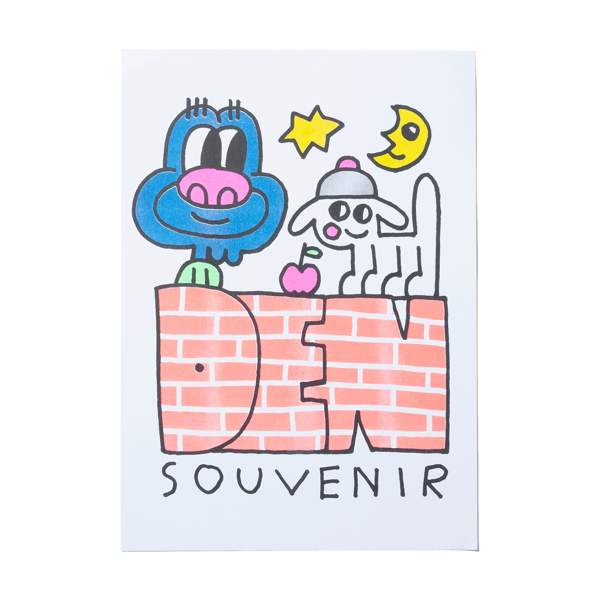 Den x Tim Comix Riso Print