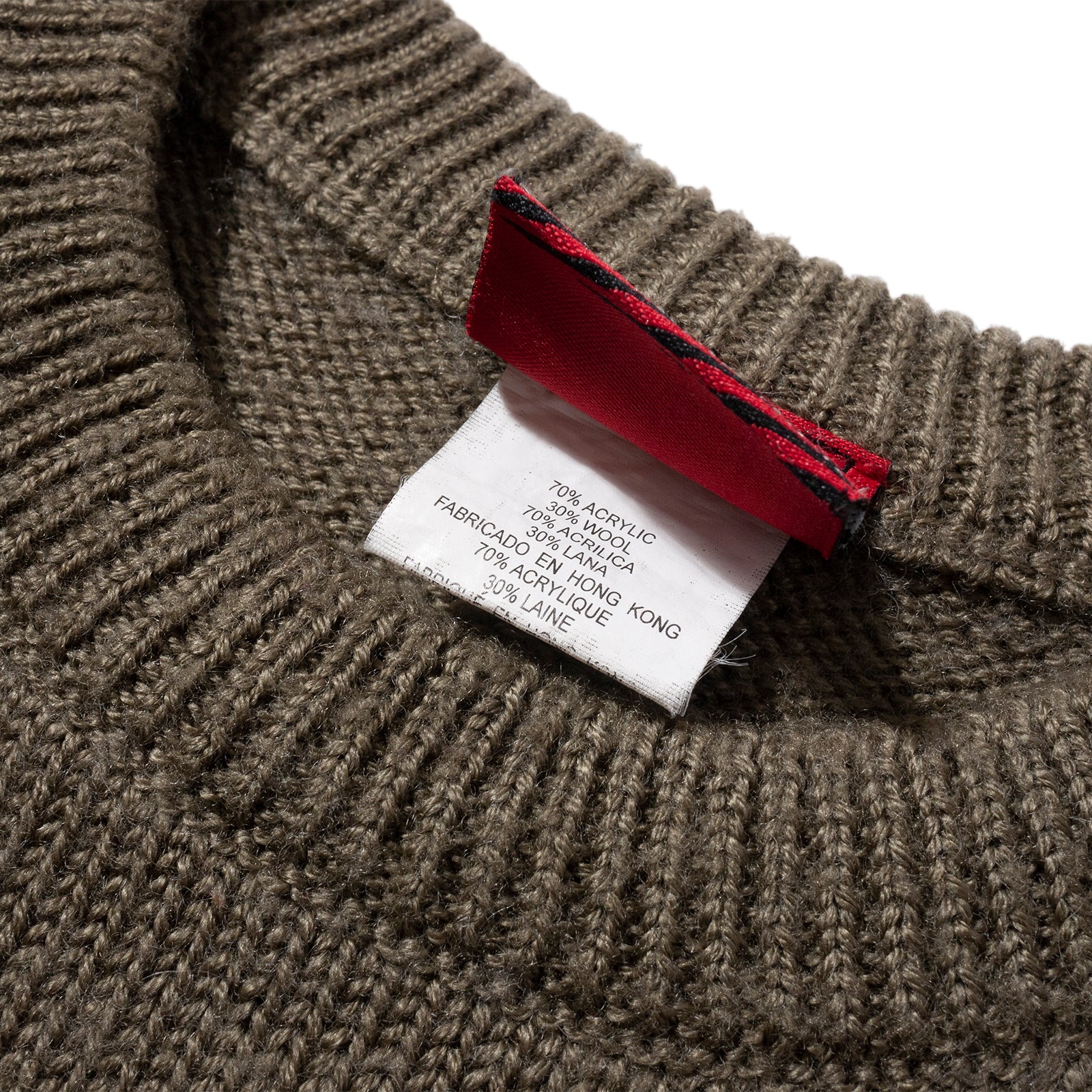 WOOL KNIT SWEATER