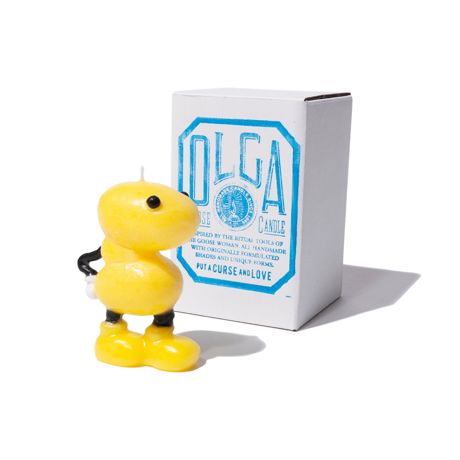 OLGA Goose Candle for TYE ZINE "EMBRIO CANDLE" (Yellow)