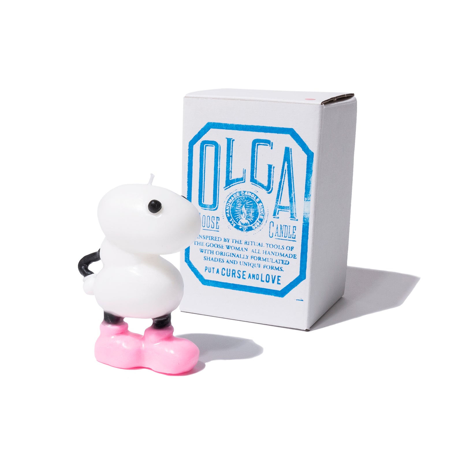 OLGA Goose Candle for TYE ZINE "EMBRIO CANDLE" (White)